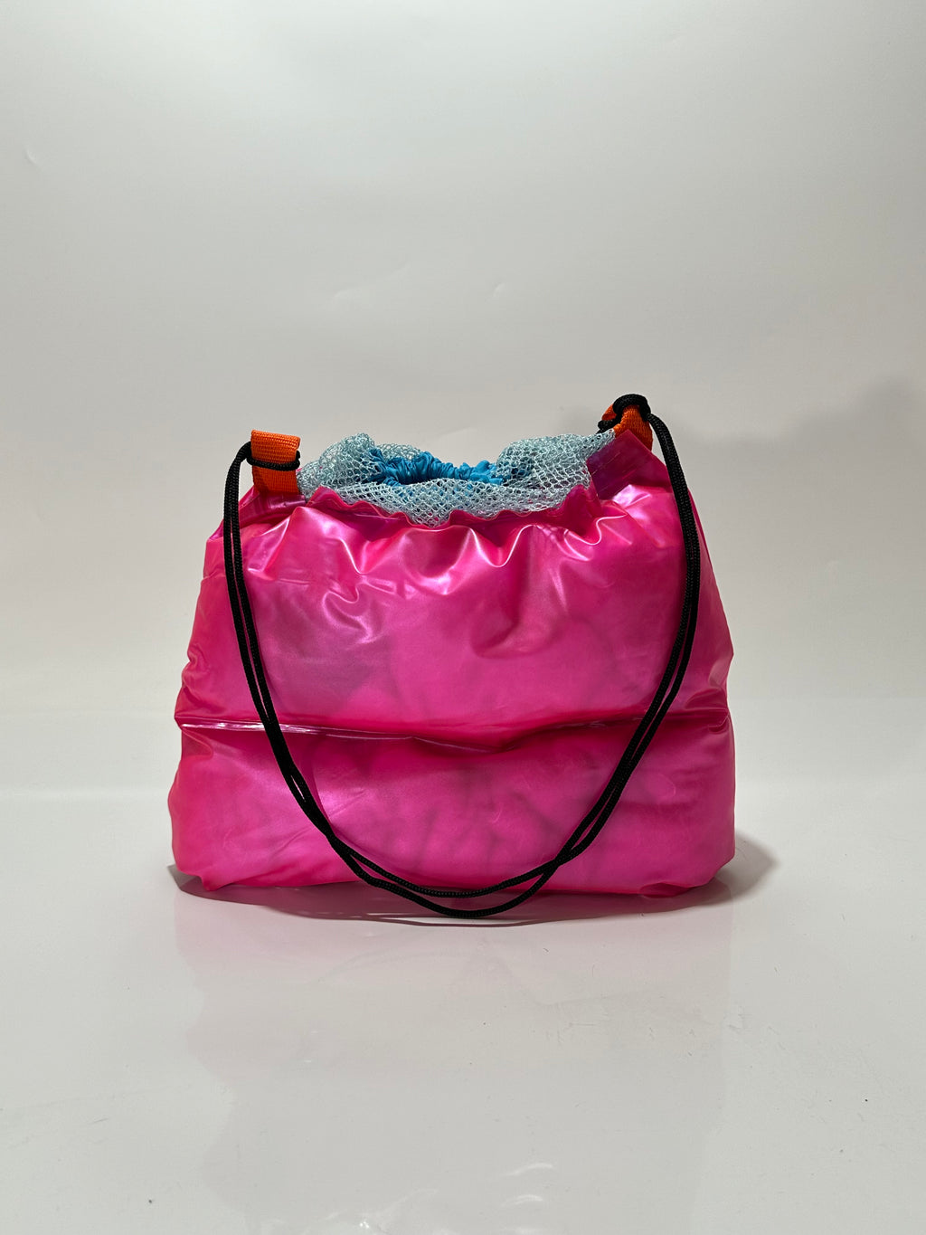 Pink vinyl bag