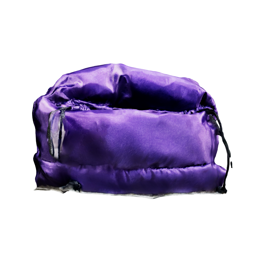 purple bag